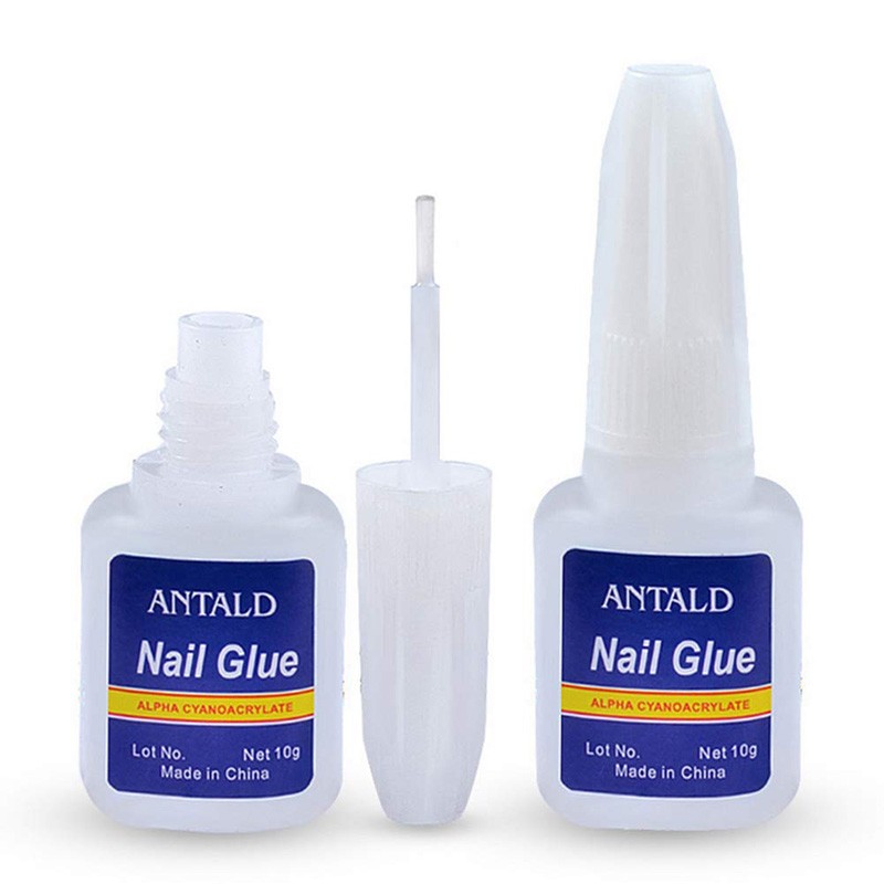 Κόλλα Νυχιών με Πινέλο 10gr ANTALD Nail Glue 