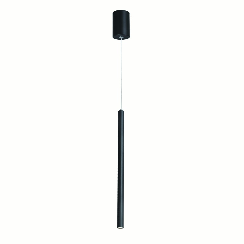 Aca Fino Κρεμαστό Φωτιστικό με Ενσωματωμένο LED σε Μαύρο Χρώμα RA31LEDP60BK