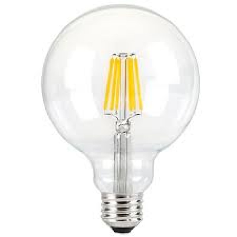 Λάμπα LED διάφανη γλόμπος τύπου Edison Ε27 2700Κ