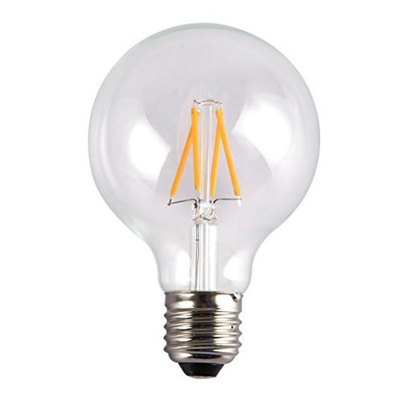 Λάμπα LED διάφανη γλόμπος τύπου Edison Ε27 8W 2700K